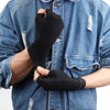 1 Pair Half Finger Gloves Anti Arthritis Copper Pain Relief Glove Hand Protection Training Protector