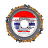 125mm/115mm Woodworking Carving Disc Grinder Chain Disc Plate Wheel For Angle Grinder