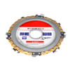 125mm/115mm Woodworking Carving Disc Grinder Chain Disc Plate Wheel For Angle Grinder
