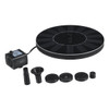 1.4W Solar Power Water Pump Floating Pool Pond Garden Fountain Bird Feeder