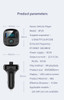 BT29 Car MP3 bluetooth Player QC 3.0 Charger FM Type-C Support 32GB USB TF Card