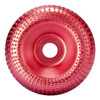 Drillpro 100mm Curve Extreme Shaping Disc Tungsten Carbide Wood Carving Disc Grinder Wheel Abrasive Disc Sanding Rotary Tool for 100 115 Angle Grinder