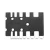 Drillpro Inch/MM Woodworking Tenon and Mortise Milling Gauge Angle Miter Gauge Template Right Angle Sawing Jiont for Table Saw Router Table CNC Milling