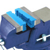 Drillpro 2Pcs 140mm Vise Jaws Multipurpose Magnetic Reversible Vise Soft Jaw Pads for Metal Vise Table Vise