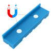 Drillpro 2Pcs 140mm Vise Jaws Multipurpose Magnetic Reversible Vise Soft Jaw Pads for Metal Vise Table Vise