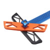 Drillpro 300/400mm Adjustable Angle Woodworking T Ruler Hole Positioning Crossed Marking Gauge Scriber Measuring Tool