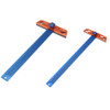 Drillpro 300/400mm Adjustable Angle Woodworking T Ruler Hole Positioning Crossed Marking Gauge Scriber Measuring Tool