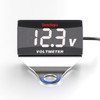 12-150V LED Display Digital Voltmeter Voltage Gauge Panel Meter With Bracket For Motorcycle Scooter Car