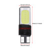T10 W5W COB LED Car Side Marker Lights Lamp Wedge Bulb Canbus No Error 6W 12V White 1Pcs