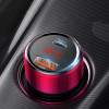 Baseus 45W Quick Charge 4.0 3.0 Dual USB Car Charger Type-C For Xiaomi Mi Huawei Supercharge SCP QC4.0 QC3.0 Fast PD USB C Car Phone Charger