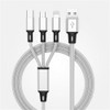 Bakeey 3A 3 In 1 Type C Micro USB Fast Charging Data Cable For iPhone 8 Plus XS 11 Pro Huawei P30 Pro Mate 30 Xiaomi Mi9 9Pro S10+ Note10