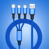 Bakeey 3A 3 In 1 Type C Micro USB Fast Charging Data Cable For iPhone 8 Plus XS 11 Pro Huawei P30 Pro Mate 30 Xiaomi Mi9 9Pro S10+ Note10