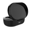 M1 TWS bluetooth 5.0 Earphone Bilateral Call IPX6 Waterproof HiFi Headphone for Xiaomi Redmi With Type-C Charging Case (Black)