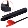 Machifit 10pcs DCMT070204 Carbide Inserts with 4pcs 12mm Lathe Boring Bar Turning Tool Holder