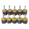 10pcs 25mm 40&80 Grit Flap Wheel Disc Set Sanding Drill Abrasive Sandpaper Polishing Tool