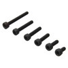 Suleve™ M2CH2 M2 Carbon Steel Allen Bolt 4-16mm Hex Socket Cap Screw Metric Assortment Kit 180pcs