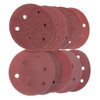 50pcs 125mm Abrasive Sand Discs Sanding Paper 6 Holes Sanding Discs 40-800 Grit Sand Paper