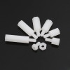Suleve™ M3NH11 M3 Nylon Screw Black White Hex Screw Nut PCB Standoff Assortment Kit 180Pcs