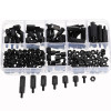 Suleve™ M3NH11 M3 Nylon Screw Black White Hex Screw Nut PCB Standoff Assortment Kit 180Pcs