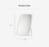 Portable Makeup Mirror Desktop LED Light USB Rechargeable Folding Touch Dimmable Lamp for Dormitory Home from Xiaomi Youpin
