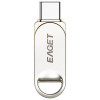 Eaget CU30 USB 3.0 Type-C 32GB 64GB 128GB OTG Flash Drive Memory Storage Disk For Smart Phone Tablet Laptop MacBook
