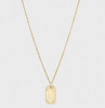 GORJANA - GRIFFIN DOG TAG NECKLACE