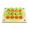 Wooden Pull Out Carrot Memory Chess Puzzle Intelligence Parent-child Interaction Board Game Toys