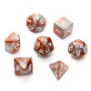 7pc/Set TRPG Games Gaming Dices D4-D20 Multi-sided Dices 6Color