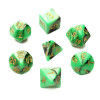7pc/Set TRPG Games Gaming Dices D4-D20 Multi-sided Dices 6Color