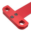 Drillpro Aluminium Alloy T-260 Hole Positioning Metric Measuring Ruler 260mm Precision Marking T-Rule Scriber Ruler Woodworking Tool