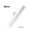 Drillpro Aluminum Alloy 45 Type T-slot T-track Miter Track Jig Fixture Slot 45x12.8mm For Table Saw Router Table Woodworking Tool