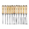 Drillpro CR-V 6-38mm Woodworing Chisel Wood Chisel Wood Handle for Woodworking Carving
