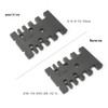 Drillpro Inch/MM Woodworking Tenon and Mortise Milling Gauge Angle Miter Gauge Template Right Angle Sawing Jiont for Table Saw Router Table