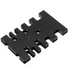 Drillpro Inch/MM Woodworking Tenon and Mortise Milling Gauge Angle Miter Gauge Template Right Angle Sawing Jiont for Table Saw Router Table