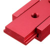 Red 100-450mm Aluminum Alloy Miter Track Nut M6/M8 T Slot T Track Nut Slider Bar Quick Acting Clamping T Nut Accessories for Table Saw Miter Track Jig Fixture