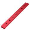 Red 100-450mm Aluminum Alloy Miter Track Nut M6/M8 T Slot T Track Nut Slider Bar Quick Acting Clamping T Nut Accessories for Table Saw Miter Track Jig Fixture