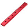 Red 100-450mm Aluminum Alloy Miter Track Nut M6/M8 T Slot T Track Nut Slider Bar Quick Acting Clamping T Nut Accessories for Table Saw Miter Track Jig Fixture
