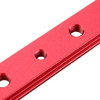Red 100-450mm Aluminum Alloy Miter Track Nut M6/M8 T Slot T Track Nut Slider Bar Quick Acting Clamping T Nut Accessories for Table Saw Miter Track Jig Fixture