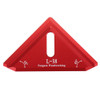 Aluminum Alloy 45/90 Degree Scribing Ruler Saddle Square Woodworking Measuring Marking T Ruler Bend Ruler