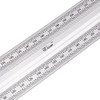 200mm+300mm+400mm Stainless Steel Precision Marking T Ruler Hole Positioning Measuring Ruler Woodworking Scriber Scribing Tool