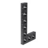Aluminum Alloy 90 Degree Woodworking Precision Square Metric Imperial Type Right Angle Ruler Height Measuring Ruler Scribing Marking Gauge