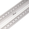 Drillpro 200mm Stainless Steel Precision Marking T Ruler Hole Positioning Measuring Ruler Woodworking Scriber Scribing Tool