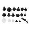 445Pcs Car Door Trim Clip Bumper Retainer Rivet Push Fastener Removal Tools Kit
