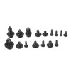 620pcs Car Trim Body Clips Kit Rivet Retainer Door Panel Bumper Plastic Fastener