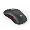 HXSJ T30 2.4GHz Wireless Rechargeable Mouse 3600DPI Optical Office Business RGB Gaming Mouse with USB Receiver for Computer Laptop PC (Black)