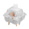 70PCS Pack 5 Pin Gateron Silent White Switch Mechanical Switch for Mechanical Gaming Keyboard