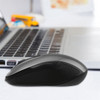 uFound R756 2.4G Wireless Keyboard & Mouse Set Metal Base Office Silent 106 Keys Business Keyboard 1200DPI Ergonomic Mouse Kit for Mac Windows