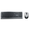 uFound R756 2.4G Wireless Keyboard & Mouse Set Metal Base Office Silent 106 Keys Business Keyboard 1200DPI Ergonomic Mouse Kit for Mac Windows