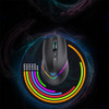 AULA F805 RGB Wired Gaming Mouse 6400 DPI with 7 Programmable Buttons Ergonomic Comfortable Optical Gaming Mice for USB Laptop Desktop Computer