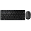 Rapoo 9000G Wireless Keyboard & Mouse Set bluetooth 3.0/4.0 2.4GHz Multi-Mode 78 Keys Keyboard 1300DPI Mouse for Mac Windows (Black)